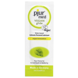 LUBRIFIANT A BASE D''EAU PJUR MED VEGAN GLIDE 2 ML