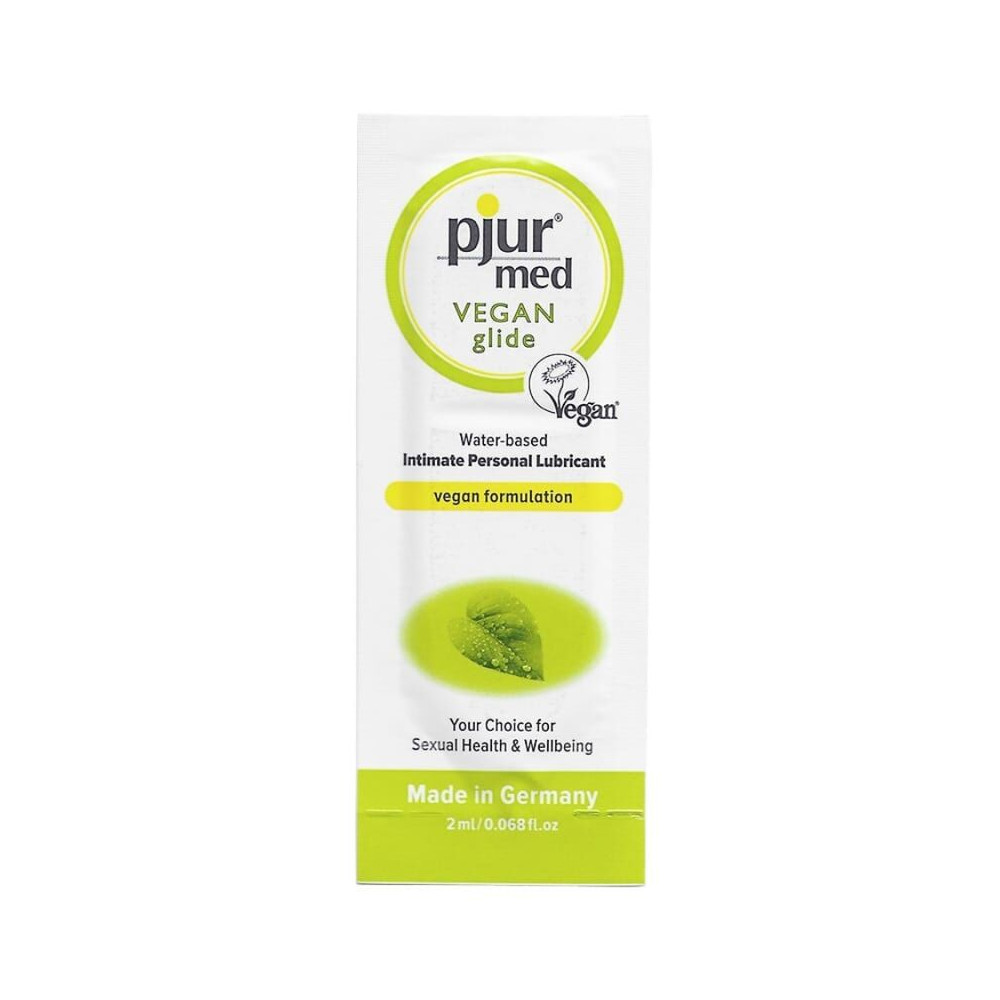 LUBRIFIANT A BASE D''EAU PJUR MED VEGAN GLIDE 2 ML