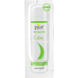 PJUR WOMAN ALOE LUBRIFIANT A BASE D''EAU 2 ML