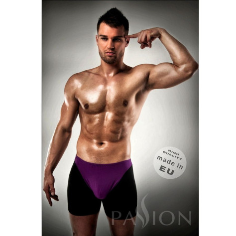 BOXER HOMME PASSION LINGER VIOLET / NOIR S / M