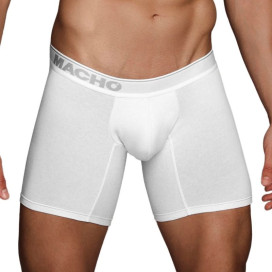 MALE - MC087 BOXER LONG BLANC TAILLE L