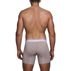 MALE - MC087 GRIS BOXER LONG TAILLE S