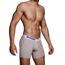 MALE - MC087 GRIS BOXER LONG TAILLE S