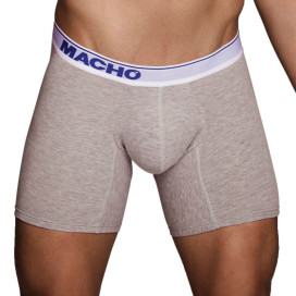 MALE - MC087 GRIS BOXER LONG TAILLE S