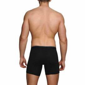 MALE - MC087 BOXER LONG NOIR TAILLE S