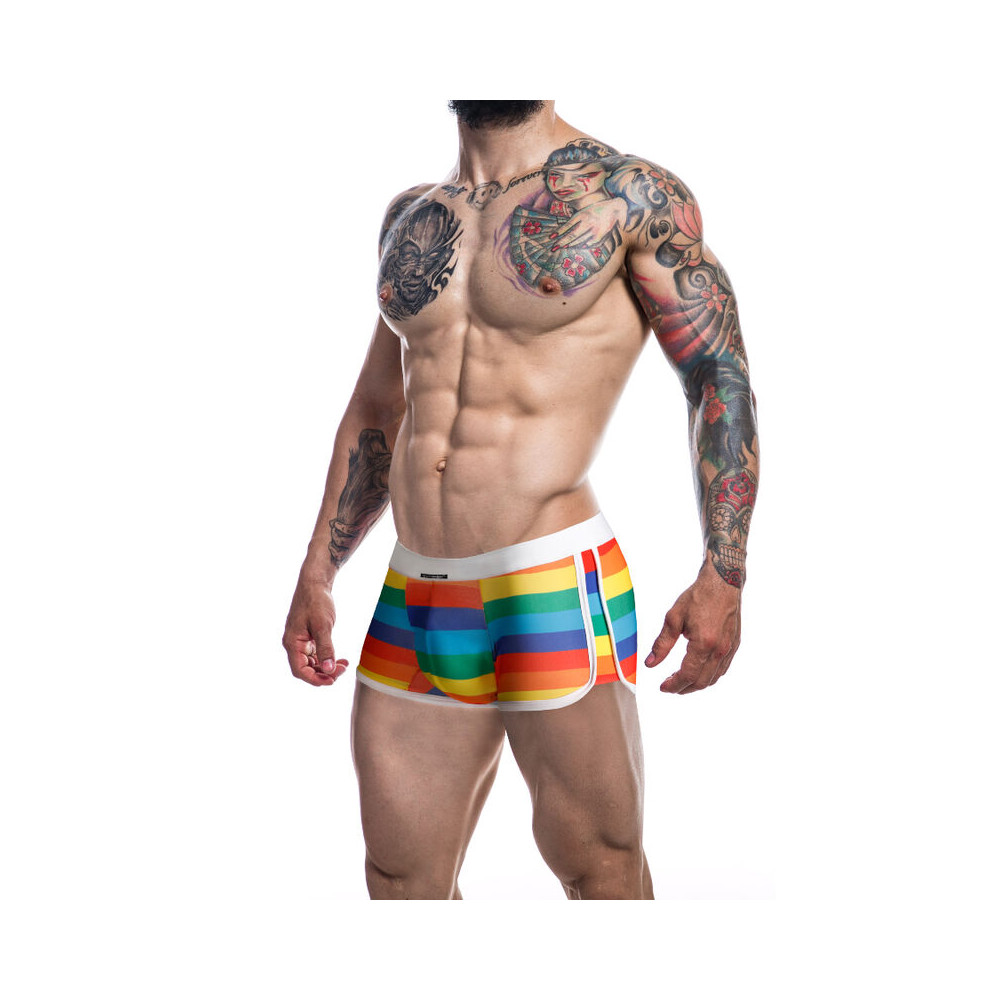 CUT4MEN - BOXER ARC-EN-CIEL XL