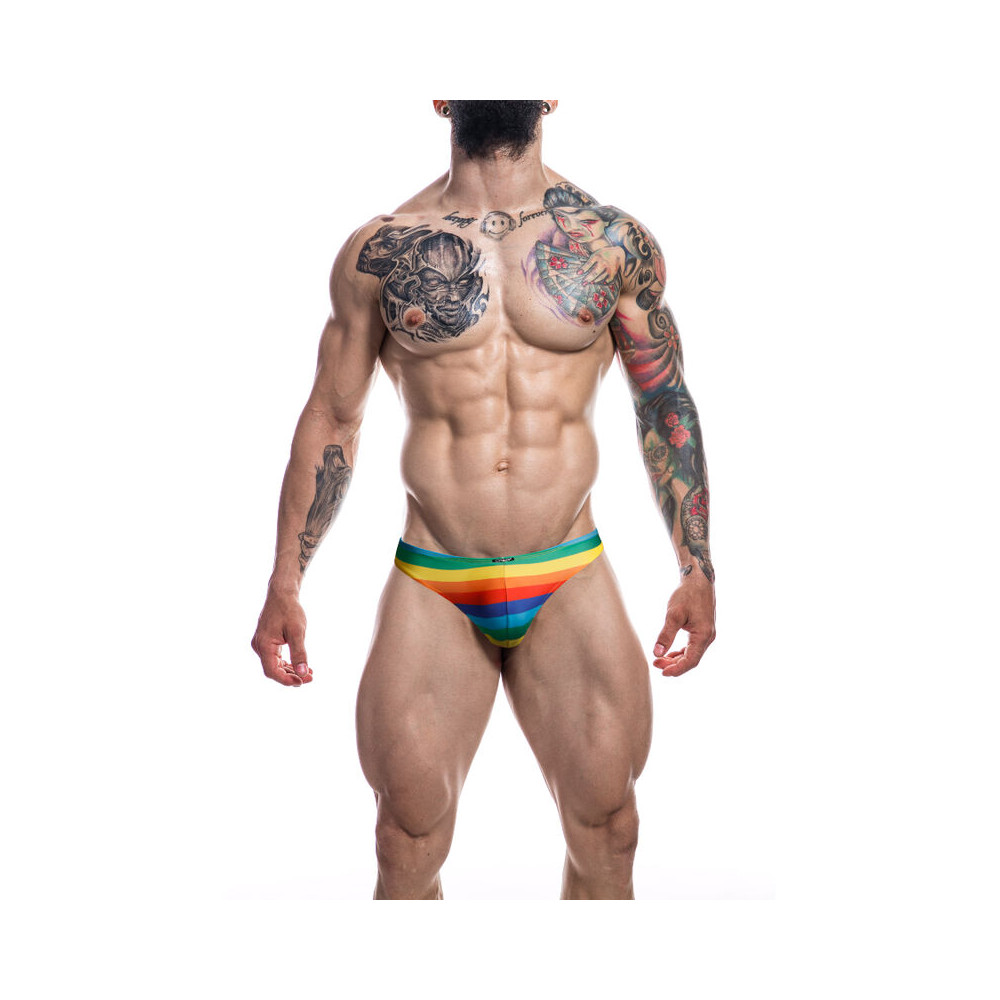 CUT4MEN - LOW RISE BRIEF RAINBOW S