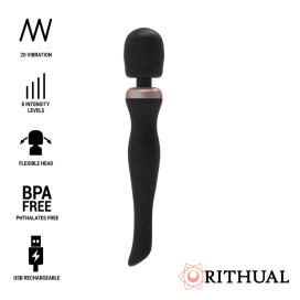 RITHUAL AKASHA WAND RECHARGEABLE 2.0 BLACK