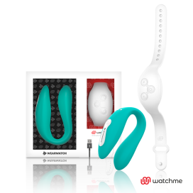 WEARWATCH TECHNOLOGIE DUAL PLEASURE WATCHME AQUAMARINE / SUJET