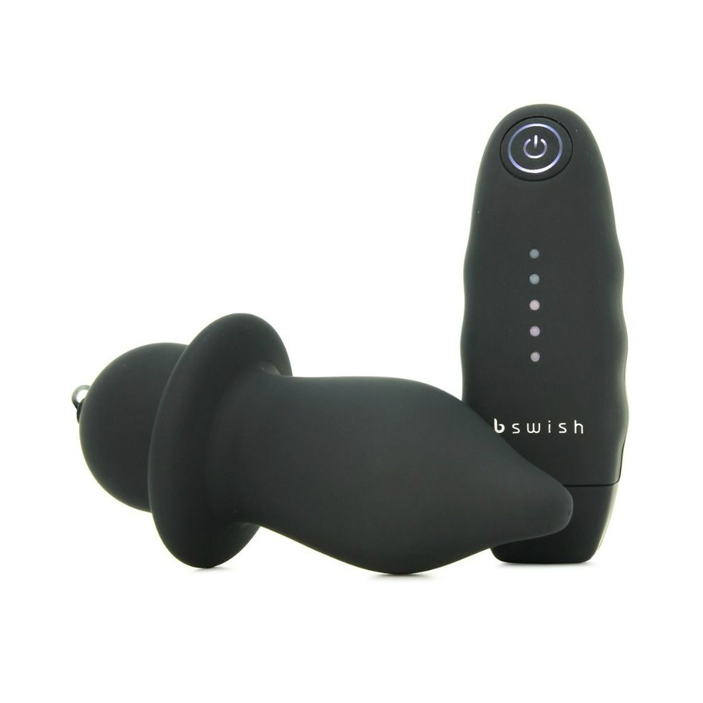 B SWISH - BFILLED CLASSIC VIBRATING PLUG BLACK