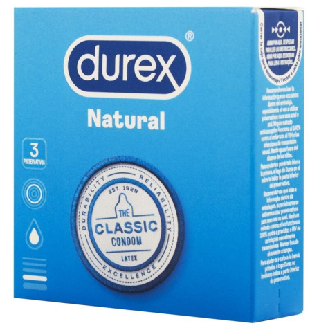 DUREX NATUREL CLASSIQUE 3 UNITÉS