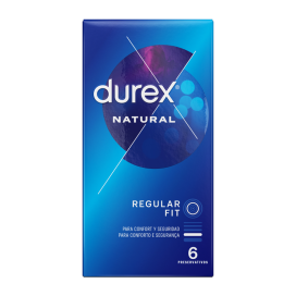 DUREX NATURAL CLASSIC 6 UNITÉS