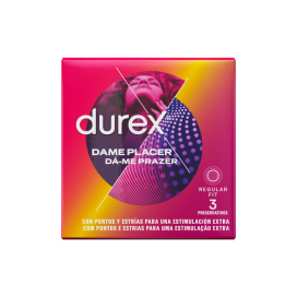 DUREX DAME PLEASURE 3 UNITÉS