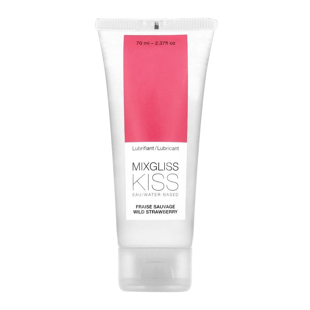 MIXGLISS LUBRIFIANT A L'EAU SAVEUR FRAISE 70ML