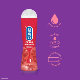 DUREX PLAY LUBRIFIANT FRAISE 50ML