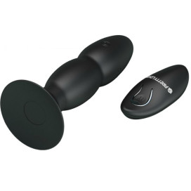 PRETTY LOVE PLUG WITH VIBRATOR AND ROTATION FUNCTIONS BY REMOTE CONTROL