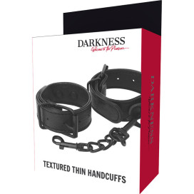 DARKNESS TEXTURED THIN HANDCUFFS