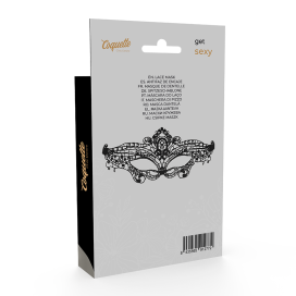 COQUETTE CHIC DESIRE DENTELLE MASQUE NOIR