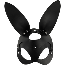 MASQUE EN CUIR VEGAN COQUETTE CHIC DESIRE AVEC OREILLES DE LAPIN