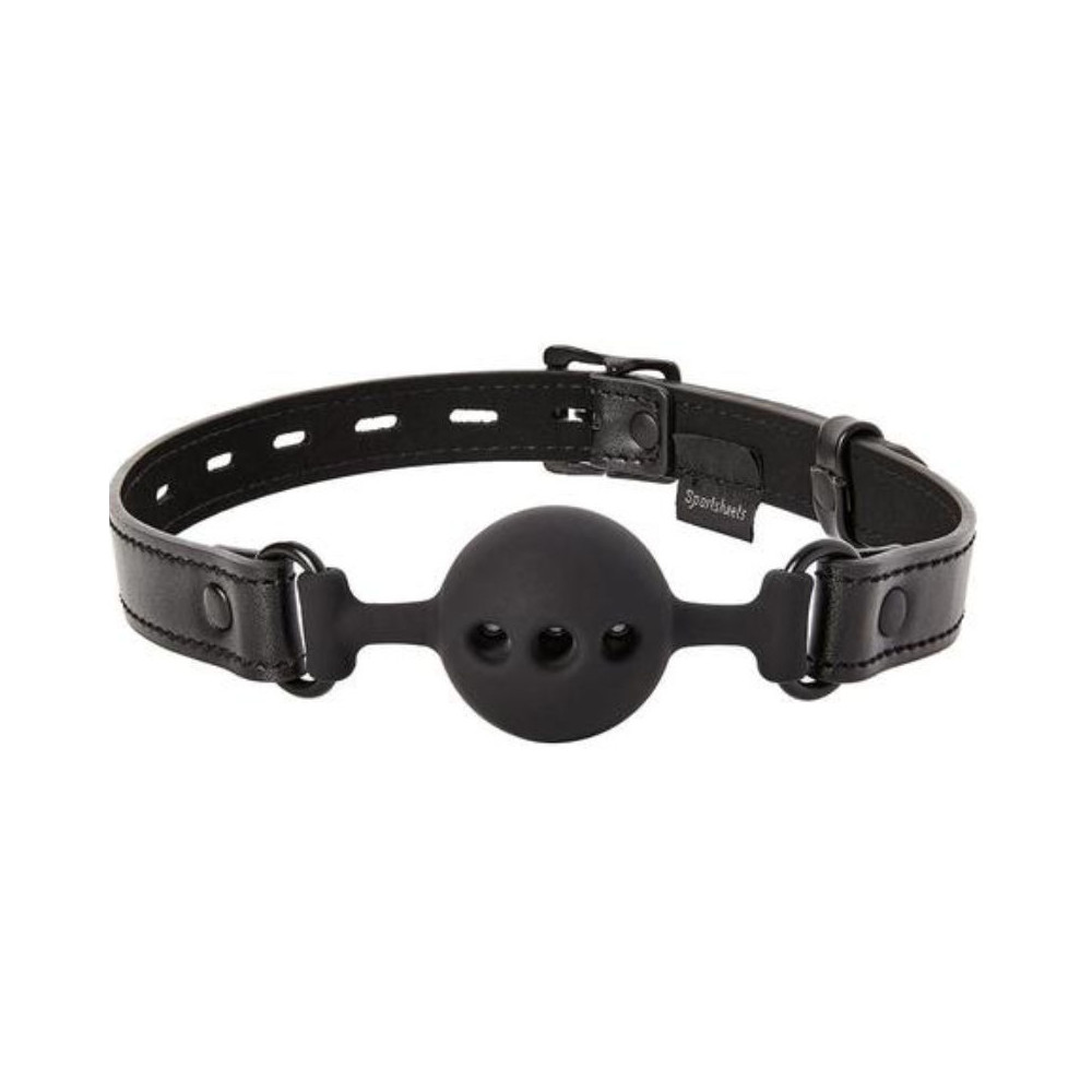 SPORTSHEETS SAFRAN RESPIRANT BALL GAG