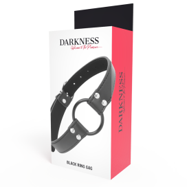 DARKNESS BLACK GAG RING 3.6CM