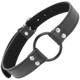 DARKNESS BLACK GAG RING 3.6CM