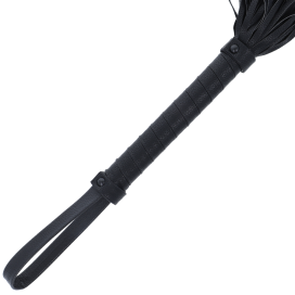 CUIR DARKNESS BLACK FLOGGER 42CM