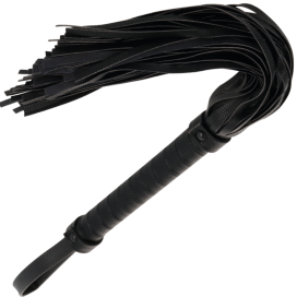 CUIR DARKNESS BLACK FLOGGER 42CM