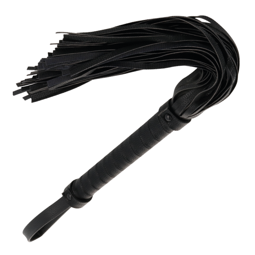 CUIR DARKNESS BLACK FLOGGER 42CM