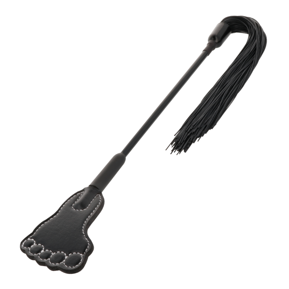 DARKNESS CROP  FLOGGER BLACK FETISH BDSM