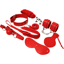 EXPERIENCE BDSM FETISH KIT RED SERIES