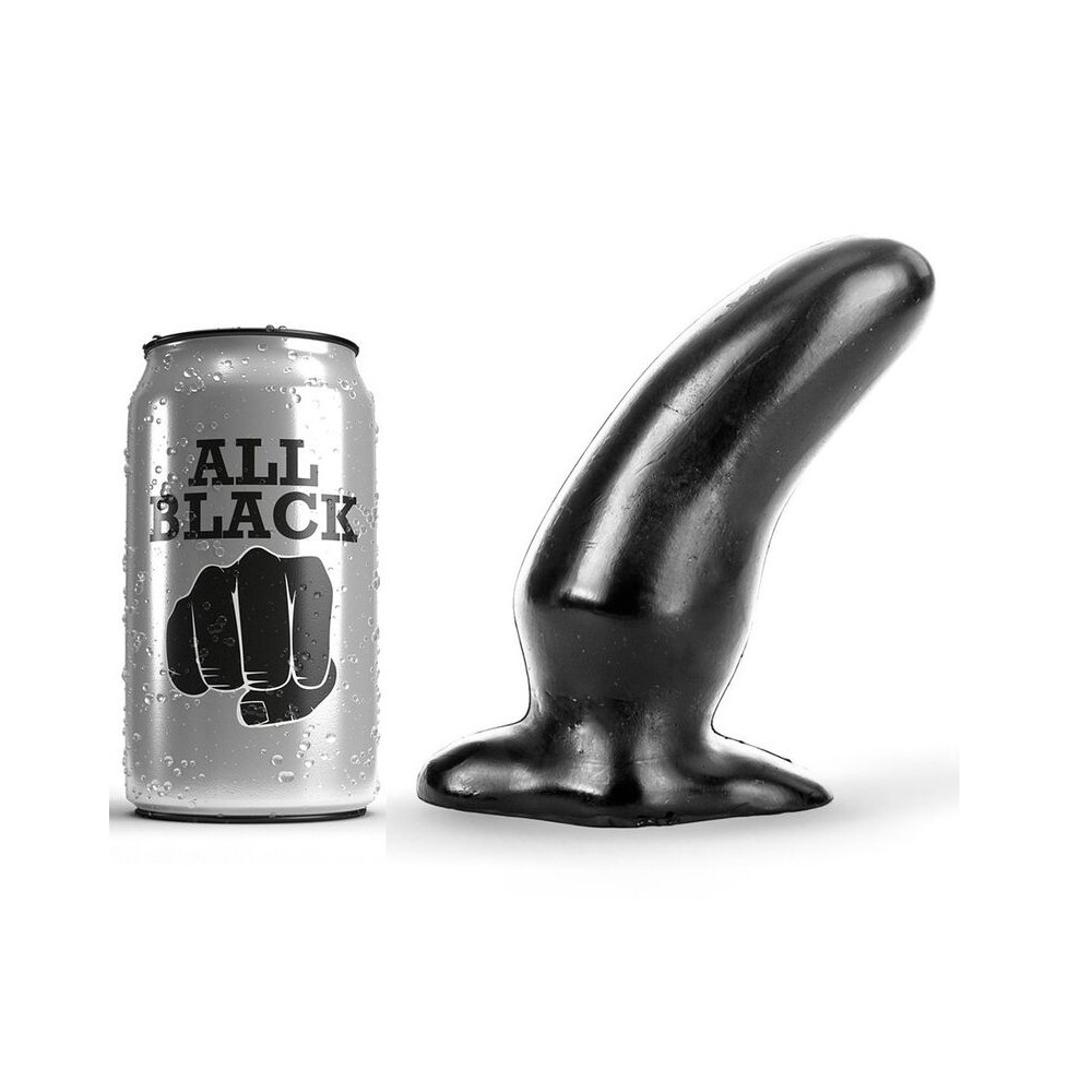 ALL BLACK ANAL PLUG 13CM