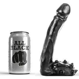 ALL BLACK DILDO 19CM