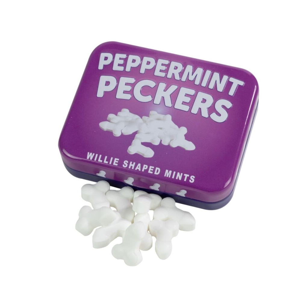 SPENCER FLEETWOOD PEPPERMINT PECKERS MENTHE EN FORME DE WILLY