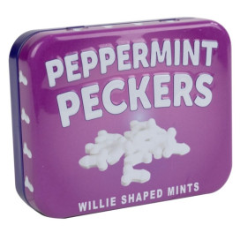 SPENCER FLEETWOOD PEPPERMINT PECKERS MENTHE EN FORME DE WILLY