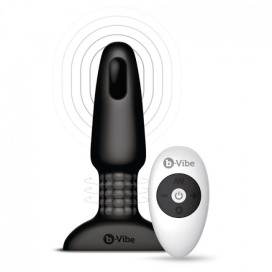 B-VIBE  RIMMING REMOTE CONTROL PLUG 2 BLACK