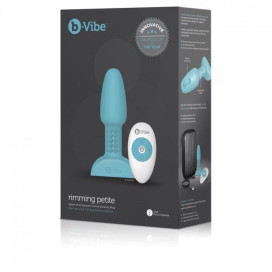 B-VIBE  RIMMING PETITE REMOTE CONTROL PLUG TEAL