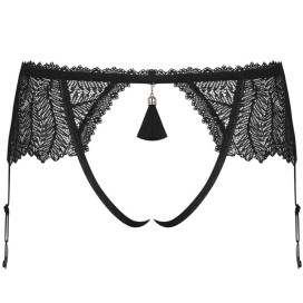 OBSESSIVE - ROMANESA CROTHLESS GARTER BELT L/XL