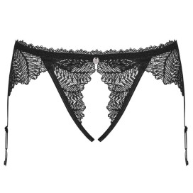 OBSESSIVE - ROMANESA CROTHLESS GARTER BELT L/XL