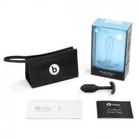 B-VIBE SNUG PLUG 1 BLACK