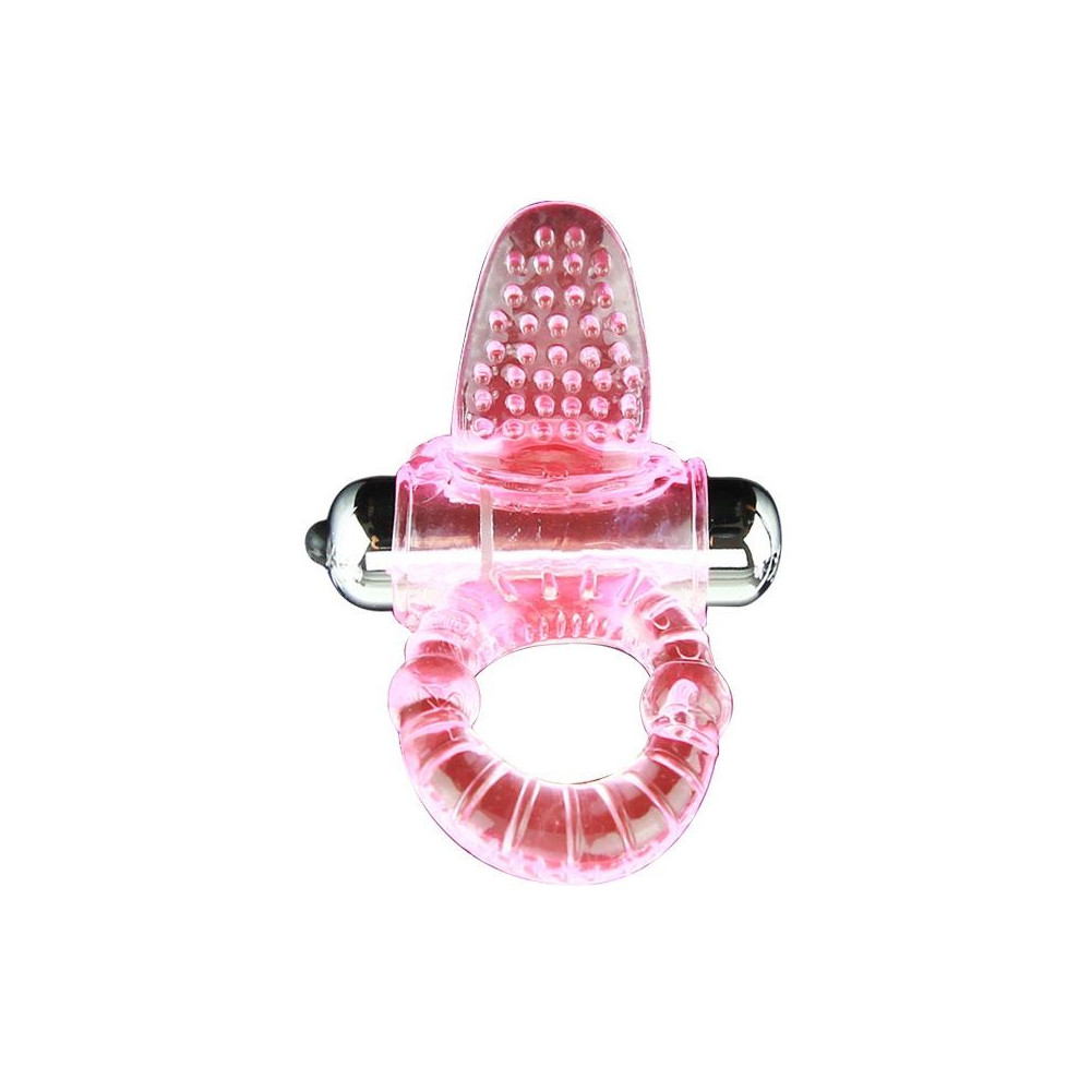 SWEET ABS 10 RITMOS RING ANILLO PENE VIBRADOR ROSA