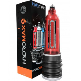 POMPE PÉNIS BATHMATE HYDROMAX 9 ROUGE