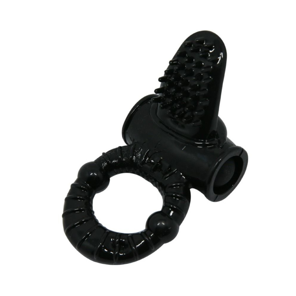 SWEET RING ANILLO VIBRADOR CON RABBIT TEXTURADO