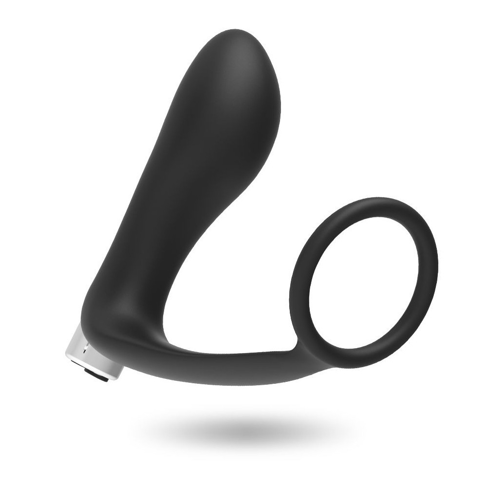 ADDICTED TOYS BLACK RECHARGEABLE PROSTHETIC VIBRATOR