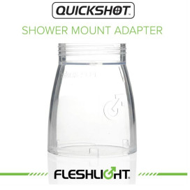 ADAPTATEUR DE FIXATION DE DOUCHE FLESHLIGHT QUICKSHOT