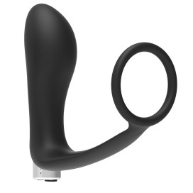 ADDICTED TOYS BLACK RECHARGEABLE PROSTHETIC VIBRATOR