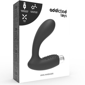 ADDICTED TOYS BLACK RECHARGEABLE PROSTHETIC VIBRATOR