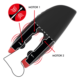 MASTURBATEUR JAMYJOB NOVAX AVEC VIBRATION ET COMPRESSION