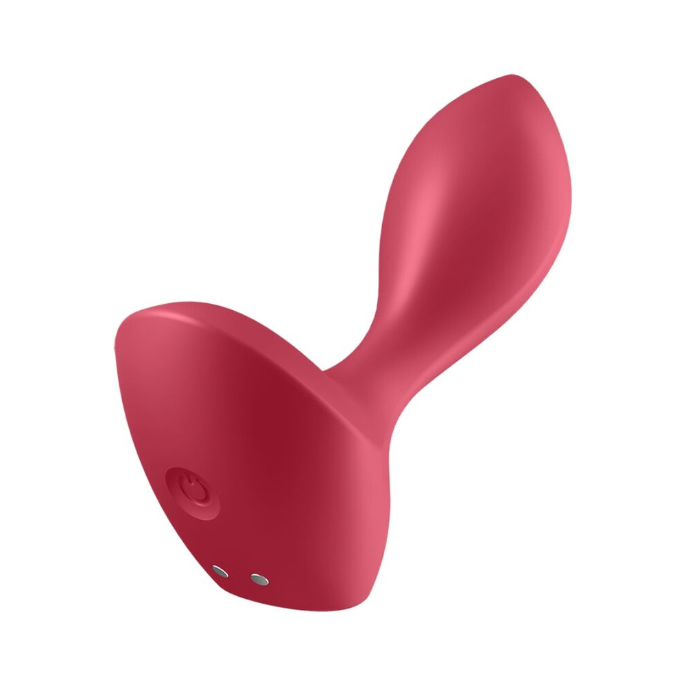 BOUCHON VIBRANT SATISFYER BACKDOOR LOVER - ROUGE