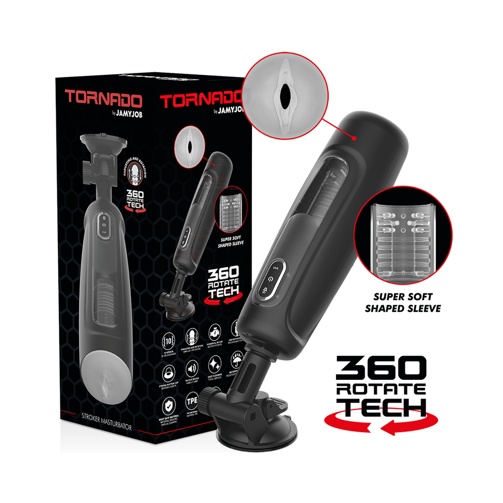 JAMYJOB TORNADO 360 ROTATE TECH STROKER